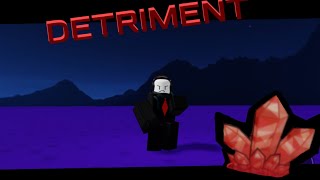 Roblox detriment pt 1 this game is good [upl. by Ladew]