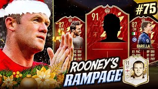 WIN IN MY 86 FUT CHAMPION UPGRADE ROONEYS RAMPAGE 75 FIFA 22 [upl. by Shulman]