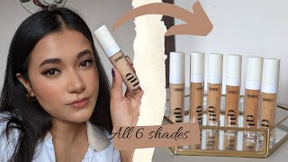 Insight HD Concealers Review amp SwatchesAll Shades  Akriti Ranjan [upl. by Nioe]