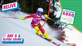 RELIVE  Alpine Skiing  Slalom Run 2  Day 5  Lausanne 2020 [upl. by Lorre]