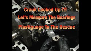 VF750F Engine Rebuild  Bearing Clearance and Plastiguage  Part 27 [upl. by Naivart910]