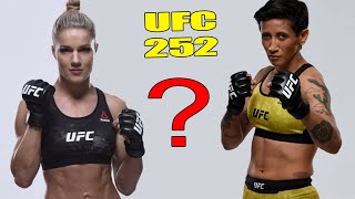 UFC 252 Virna Jandiroba vs Felice Herrig  Full Fight  Womens Strawweight [upl. by Thorman]