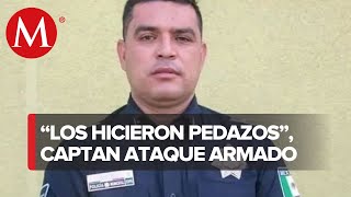 Asesinan a director operativo de la Policía Municipal de Cajeme y a su escolta [upl. by Muslim]