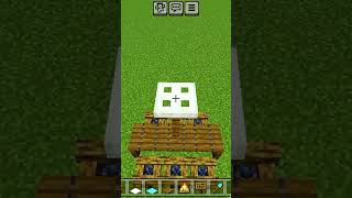 Picnic table in minecraft shorts gaming tutorial buildhacks minecraftbuilding [upl. by Krantz255]