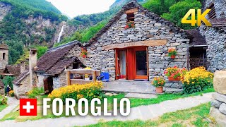 Foroglio Switzerland a fairytale village in Ticino the Most Beautiful Villages in Switzerland [upl. by Nrehtac]