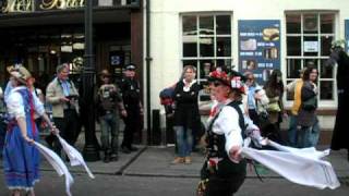 Hooden Horse and Fishbourne Mill Morris Dancers [upl. by Abla]