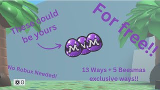 How to get free mythic eggs 2024 Beesmas Exclusives added [upl. by Serra]