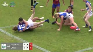 OEFN GRAND FINAL  UNDER 19S PAKENHAM v OFFICER [upl. by Nivets500]