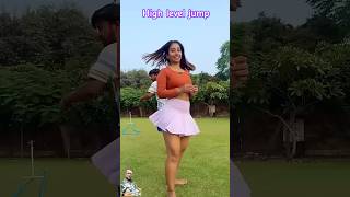 Split jump gymnast acrobatics action stunt flexibility viralshorts couplegoals split [upl. by Mukul]