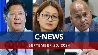 UNTV CNEWS  September 20 2024 [upl. by Nauaj]