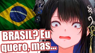 Ela quer ir pro BRASIL MAS [upl. by Minton]