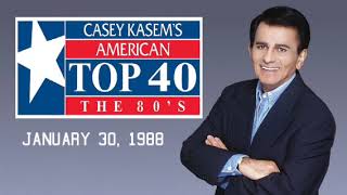 Casey Kasems American Top 40  FULL SHOW  January 30 1988 [upl. by Neda175]