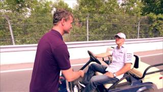 David Coulthard amp Michael Schumacher  Interview Pre Race Canada 2011 HD [upl. by Zeitler]