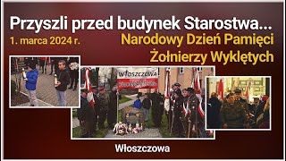 1 marca przyszli przed budynek Starostwa [upl. by Leugimesoj]