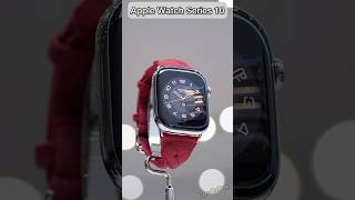 Apple Watch Series 10 First Look amp Review🖤 shorts trending apple video tech short series10 [upl. by Bevers239]