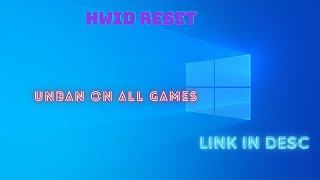 RESET HWID FOR WINDOWS 10  CHANGE WINDOWS HARDWARE ID FOR FREE  SPOOFER DOWNLOAD FOR FREE [upl. by Sredna]