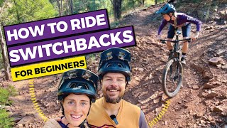 Learn To Ride Downhill Switchbacks  Mountain Biking For Beginners [upl. by Lull]