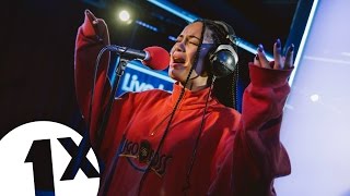 Jorja Smith covers Luther Vandross X Drakes Never Too Much in the 1Xtra Live Lounge [upl. by Muldon231]