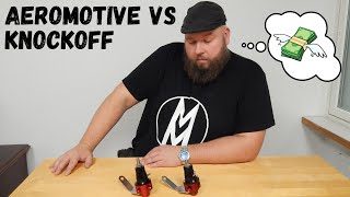 Fuel pressure regulators Aeromotive vs Chinese Knockoff [upl. by Norrag]