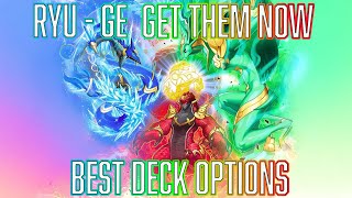 YUGIOH RYUGE Breakdown amp Deck Options GET THEM NOW [upl. by Arianne]