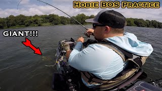 Kayak Fishing the Susquehanna River  Hobie BOS Practice  July 28th 2022 [upl. by Nyledam884]