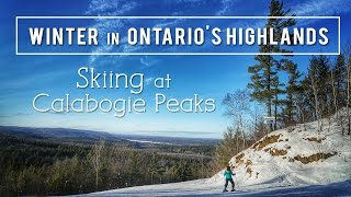 WINTER VIDEO SERIES  Skiing at Calabogie Peaks [upl. by Ocirderf]