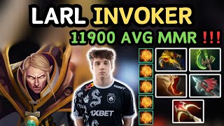 🔥 LARL Invoker Midlane Highlights 735d 🔥 Exort Gameplay  Dota 2 [upl. by Atlee]