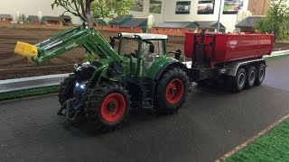 Siku Neuheiten 2016 Hakenlift SIKU 6786 und Fendt 939 Vario mit Frontlader 6778 [upl. by Grant]