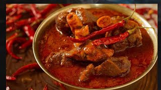 Authentic Rajasthani Laal Maaas recipe [upl. by Kurtzman295]