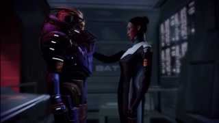 Mass Effect 2  Garrus and Femshep Romance complete [upl. by Larok]