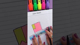 PAPER NOTES IDEAS✨ shorts aesthetic notes youtubeshorts viral [upl. by Inotna]