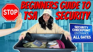 Step by step guide to TSA airport security [upl. by Amal]