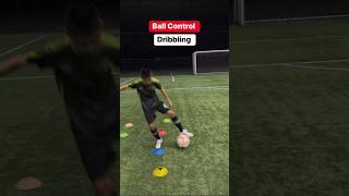 Easy Soccer Dribbling Drill 🔥♨️shorts ytshort shortfeed football soccer dribbling [upl. by Tacita]