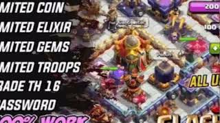 Clash of clan unlimited gem mod apk gameplay video nulls clash part1🔥 [upl. by Burg]