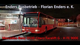 Sound Bus MercedesBenz O530 Citaro Facelift G von Enders Busbetrieb  H FE 9000 ZF Ecomat [upl. by Ainala]