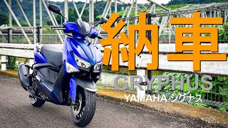 【納車】シグナスグリファス ヤマハ23年モデル [upl. by Costin]