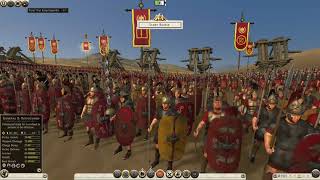 Total War ROME 2  Custom Battle of Rome vs Suebi totalwarrome2 [upl. by Kendyl]