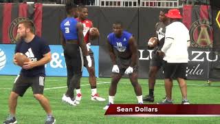 RB Drills Rivals Camp Series Five Star Atlanta 2018 [upl. by Dell]