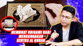 Origami Al Quran tren baru yang m3ny3s4tk4n [upl. by Zachar688]