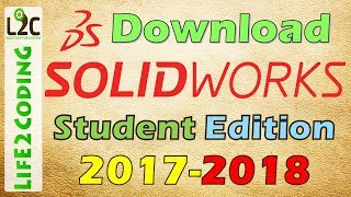 Download SolidWorks 20172018 Student Edition Officially with 1 Year License [upl. by Kirshbaum]