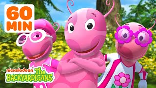 Uniqua Uses Her Imagination amp BEST Moments w Tasha  1 Hour Compilation  The Backyardigans [upl. by Nanine]