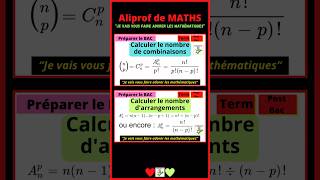 ♦️🎲🅰️Calculer le nombre de combinaisons et Calculer le nombre d’arrangements [upl. by God167]