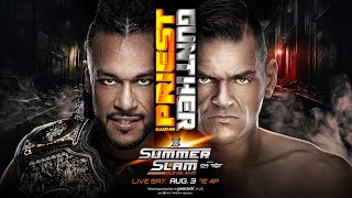 WWE 2K24 Damian Priest vs Gunther SummerSlam Highlights [upl. by Rafat]