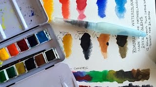 Rembrandt Artist Watercolors [upl. by Ys]