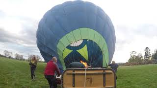 Preparation for a hot air balloon take off 3 minute watch [upl. by Mcknight329]