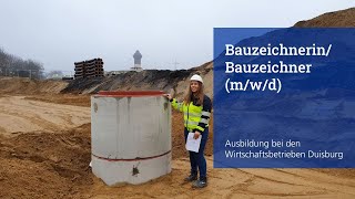 BauzeichnerinBauzeichner mwd Ausbildung bei den Wirtschaftsbetrieben Duisburg [upl. by Iinden352]