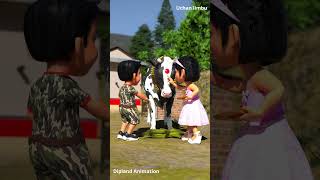 तिहार Happy Gai Tihar 2024 tihar cartoon funny comedy 90skids happydashain dashain nepal co [upl. by Nickola]