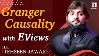 Econometrics  28  Granger Causality with EViews  Dr Tehseen Jawaid [upl. by Johnnie]