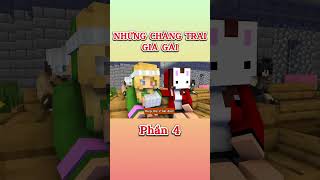 Những Chàng Trai Gải Gái P4 tiktok​​ douyin​​ minecraft LongKa [upl. by Nnylecoj]