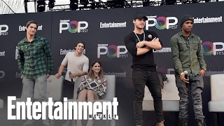 Teen Wolf Tyler Posey Dylan Sprayberry amp Cast Play Truth Or Dare  PopFest  Entertainment Weekly [upl. by Cooperman214]